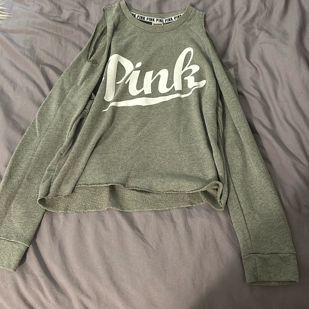 Medium PINK off the shoulder sweater